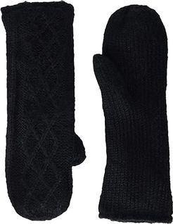 Microfur Mitten (Black) Over-Mits Gloves