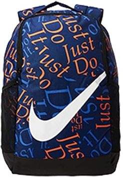 Brasilia Just Do It Backpack (Little Kids/Big Kids) (Blue Void/Sapphire/White) Backpack Bags