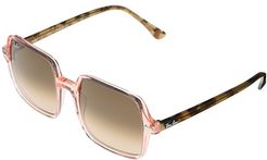 RB1973 Square II Sunglasses 53 mm (Transparent Pink) Fashion Sunglasses