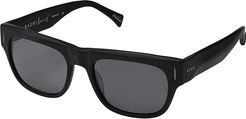Lenny (Matte Black/Black Polarized) Sport Sunglasses