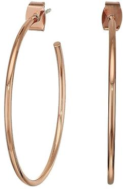 Medium Hoop Earrings (Rose Gold) Earring