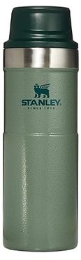 16 oz Insulated Classic Trigger-Action Travel Mug (Hammertone Green) Glassware Cookware