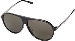 GG0829SA (Black) Fashion Sunglasses