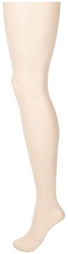 Graduated Compression Sheer with French Lace Panty (Nude Blush) Sheer Hose
