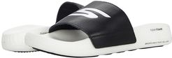 Go Hyper Slide (Black/White) Men's Shoes