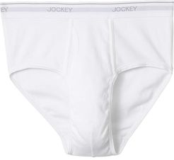 Tailored Essentials Staycool+ Brief 4-Pack (White) Men's Underwear