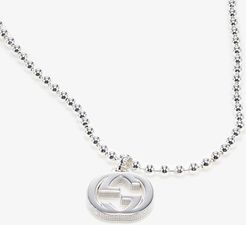 55cm Interlocking G Necklace (Silver) Necklace