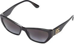DG4375 (Black/Black/Grey Gradient) Fashion Sunglasses