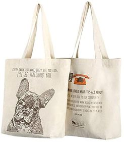 Every Snack You Make Tote (Tan) Dog Accessories