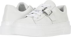 Aba (White Leather) Women's Shoes