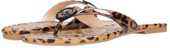 Rowan Flip-Flops (Leopard Print) Women's Shoes