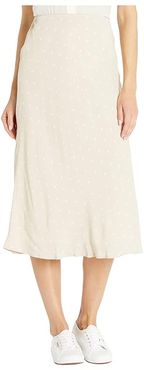 Everyday Midi Skirt (Dot to Dot) Women's Skirt