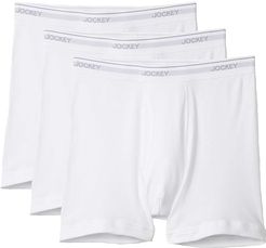 Tailored Essentials Staycool+ Boxer Brief 3-Pack (White) Men's Underwear