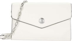 Atlas Wallet with Chain (Antique White) Handbags