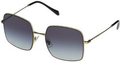 0MU61VS (Antique Gold/Antique Gold/Grey Gradient) Fashion Sunglasses