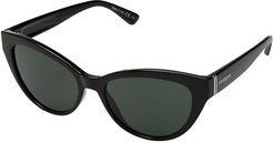 Ya-Ya (Black Gloss/Vintage Grey) Fashion Sunglasses