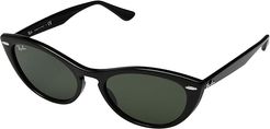 RB4314N 54 mm. (Black/Green) Fashion Sunglasses