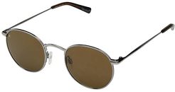 Benson 48 (Ridgeline/Black/Tan/Vibrant Brown) Athletic Performance Sport Sunglasses