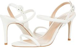 Evening Leather Sandal (White) Women's Shoes