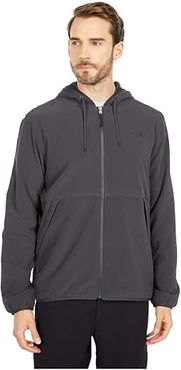 Mountain Sweatshirt Full Zip Hoodie (Asphalt Grey) Men's Sweatshirt