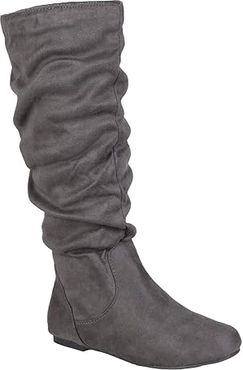 Rebecca-02 Boot (Grey) Women's Shoes
