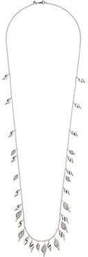 Classic Chain Wave Necklace (Silver) Necklace