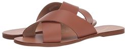 Total Relaxation (Cognac Leather) Women's Sandals