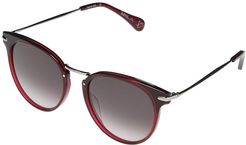 Norie Alchemy 53 (Oxblood Crystal/Sherry Gradient) Fashion Sunglasses