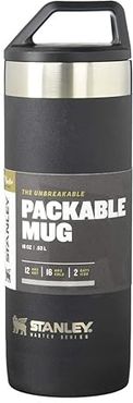 18 oz Master Unbreakable Packable Mug (Foundry Black) Glassware Cookware