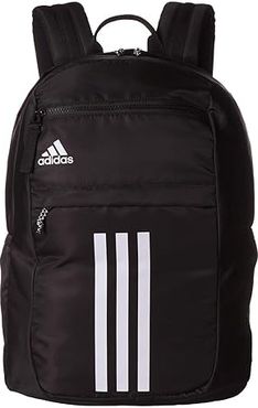 League 3 Stripe Backpack (Black) Bags