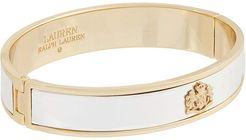 Crest Bangle Bracelet (Two-Tone) Bracelet