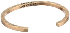 Caliber Collection(r) Las Vegas Brass Cuff (Brass) Bracelet