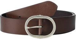 42 mm Flat Strap (Brown) Women's Belts