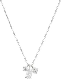 Attract Cluster Pendant Necklace (Silver) Necklace