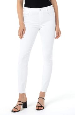 Gia Glider Ankle in White (White) Women's Jeans