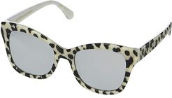 Skylar (Clear Leopard/Grey) Fashion Sunglasses