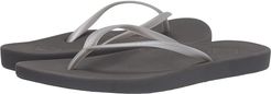 Becca (Silver/Dark Grey) Women's Shoes