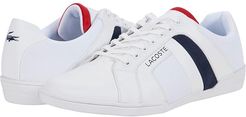 Chaymon Club 0120 1 (White/Navy/Red) Men's Shoes