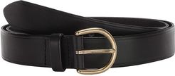 Medium Perfect Leather Belt (True Black) Women's Belts