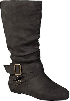 Shelley-6 Boot - Wide Calf (Grey) Women's Shoes