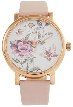 38 mm Full Bloom (Rose Gold/Multi Floral/Pink) Watches