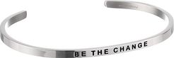 Be The Change Cuff (Silver) Bracelet