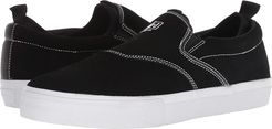 Boo J XL (Black) Men's Slip on  Shoes