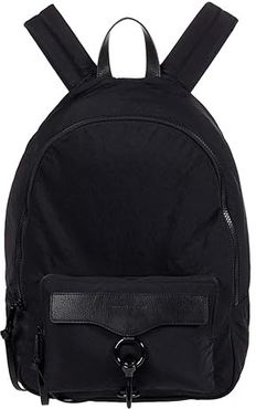 Mab Nylon Backpack (Black) Backpack Bags