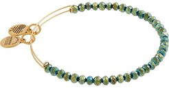 Brilliance Bead Bangle Bracelet (Emerald) Bracelet