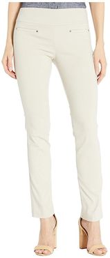 Control Stretch Pull-On Pants with Welt Pockets (Chino) Women's Casual Pants
