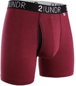 Swing Shift Boxer Briefs (Burgundy) Men's Underwear