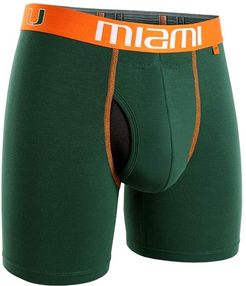 Miami Hurricanes Swing Shift Boxer Briefs (Dark Green) Men's Underwear