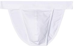 Classic Tanga Briefs (White) Men's Underwear
