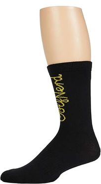 Time Capsule (Black) Men's Crew Cut Socks Shoes